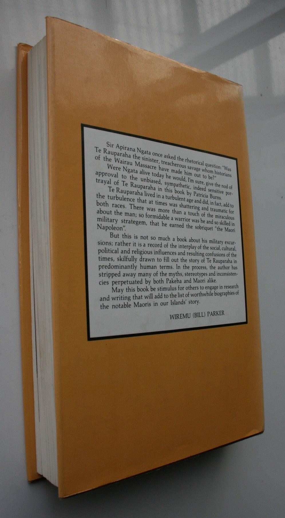 Te Rauparaha A New Perspective by Patricia Burns. 1980, First Edition.