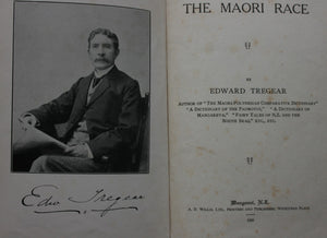 The Maori Race. (1926). By Edward Tregear