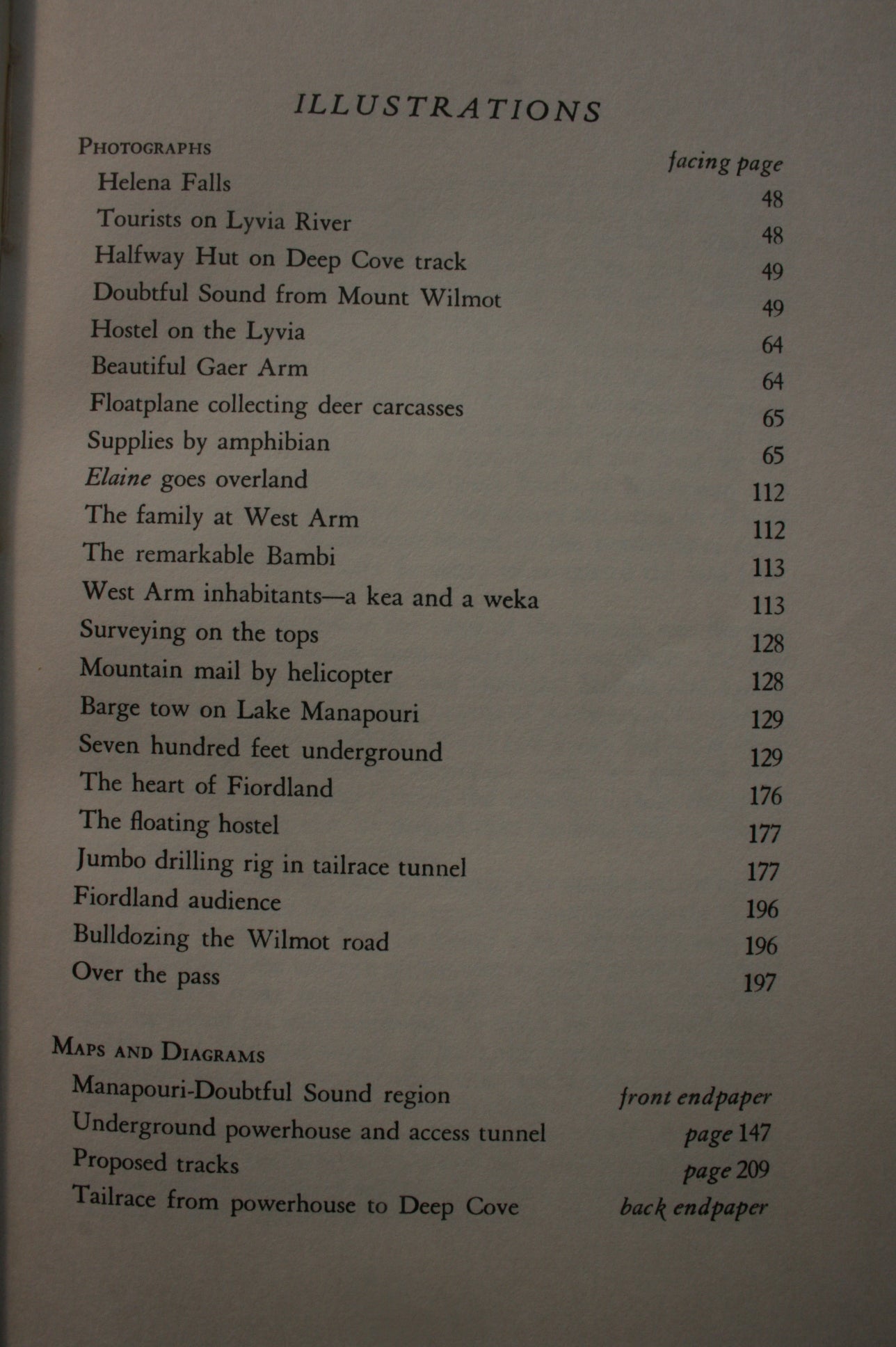 The Heart of Fiordland. FIRST EDITION 1966 By George A. Howard