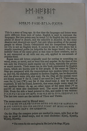 The Hobbit or There and Back Again by J. R. R. Tolkien. 1967