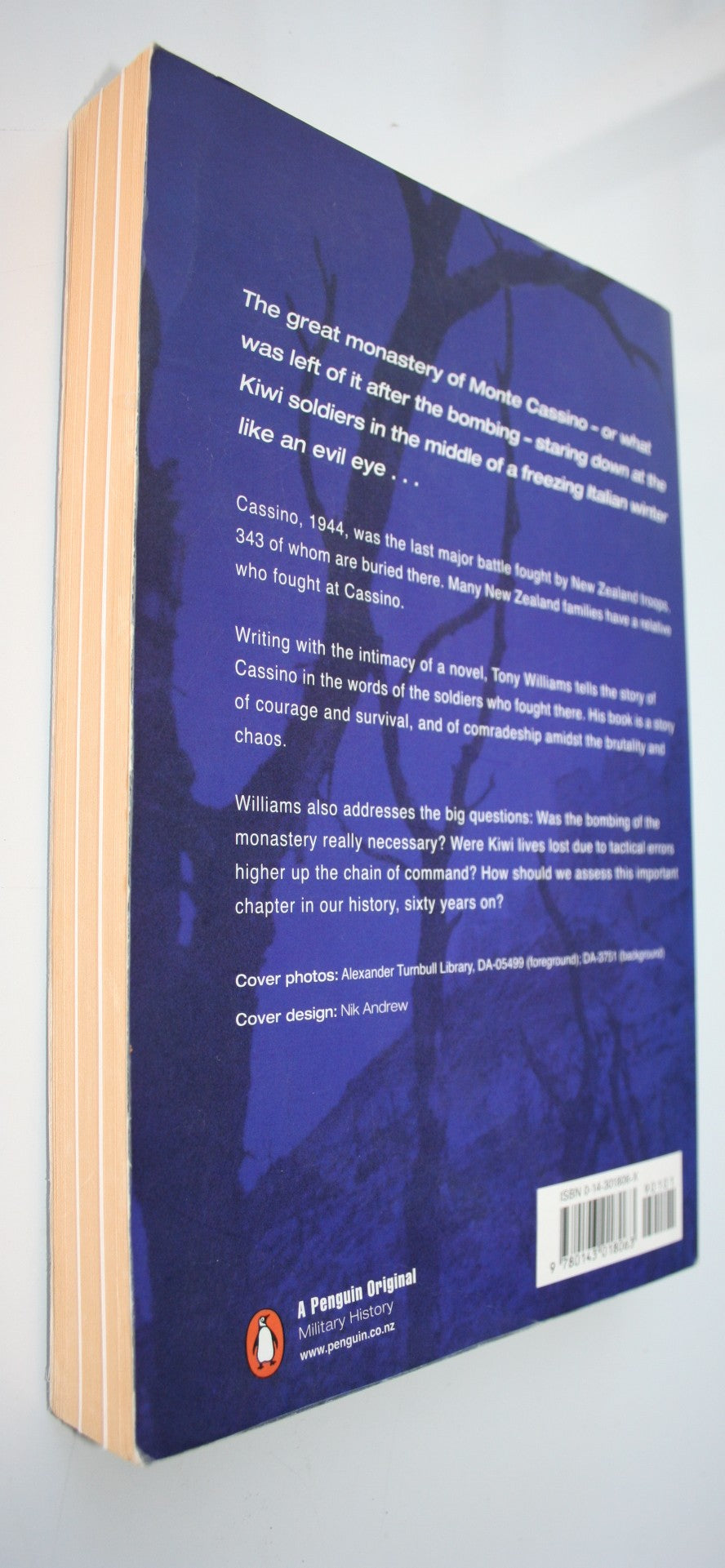 Cassino New Zealand Soldiers in the Battle for Italy By Tony Williams.