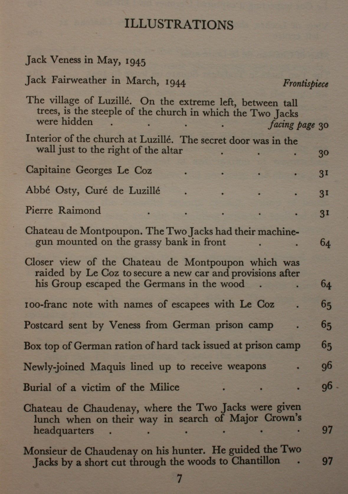 The Two Jacks: The Amazing Adventures of Major Jack Veness and Major Jack Fairweather. As told to Will R. Bird.