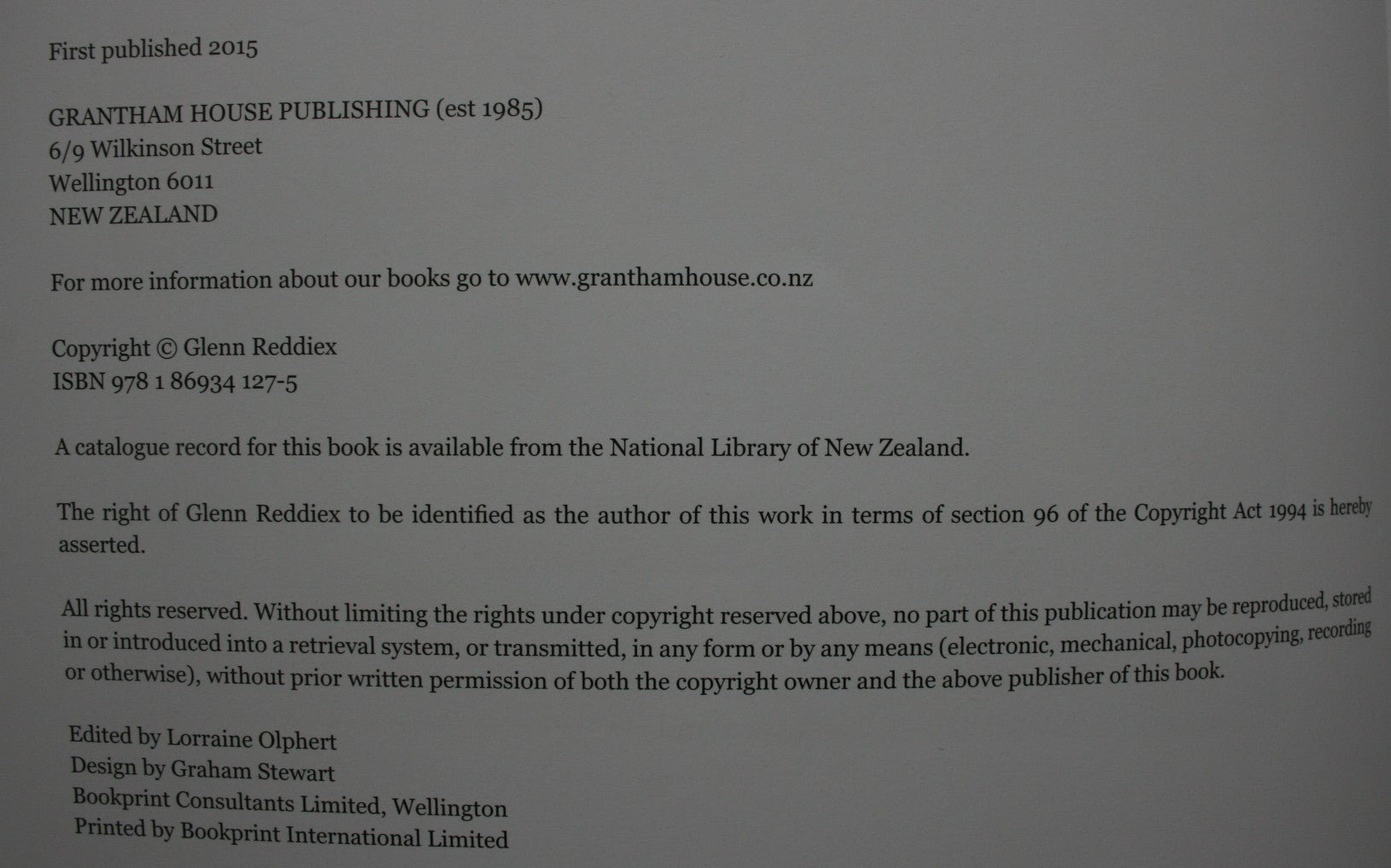 Just to Let You Know I'm Still Alive: Postcards from New Zealanders During the First World War by Glenn Reddiex.