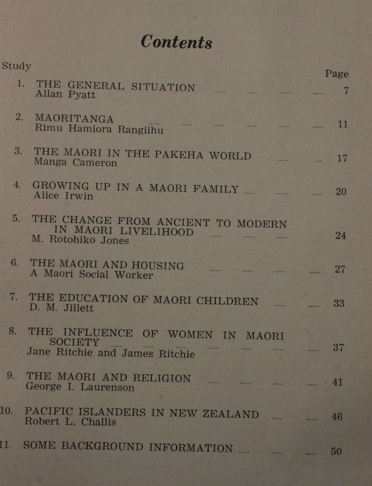 Maori and Pakeha. Studies in Christian responsibility