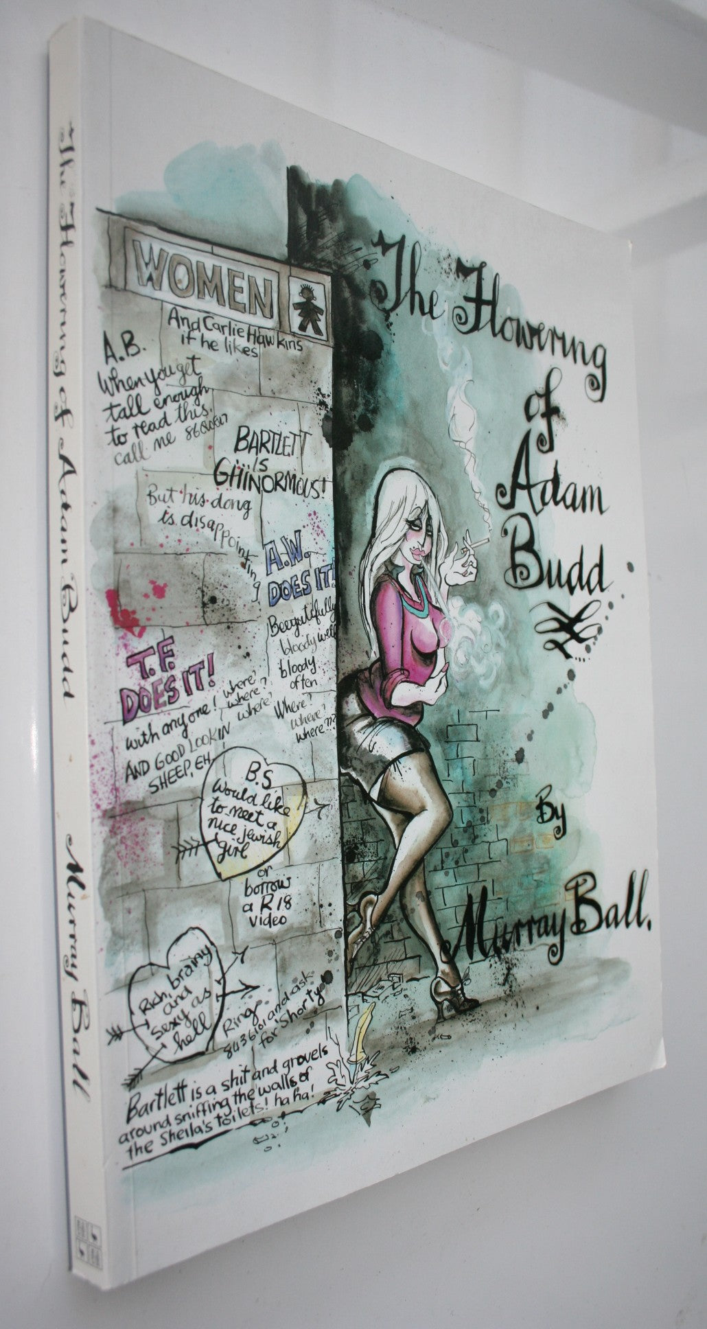 The Ballad of Footrot Flats. The Flowering of Adam Budd. 2 books By Murray Ball