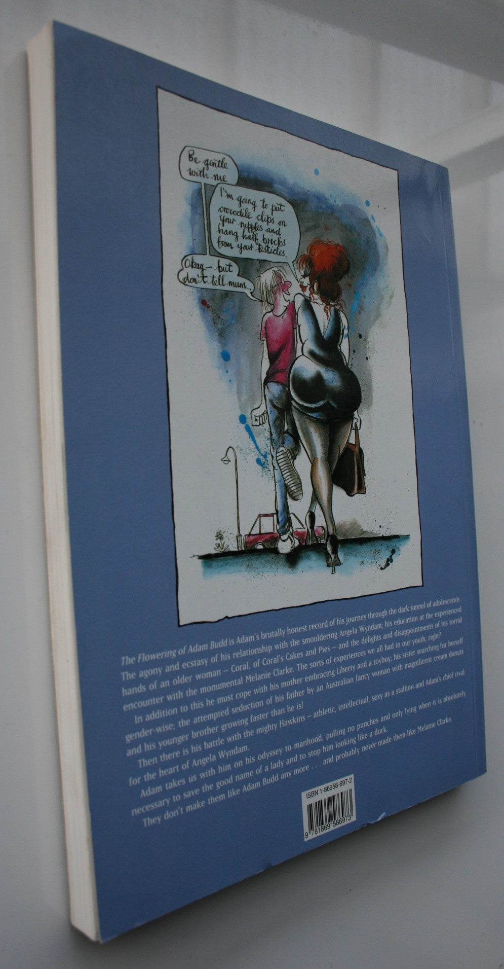 The Ballad of Footrot Flats. The Flowering of Adam Budd. 2 books By Murray Ball