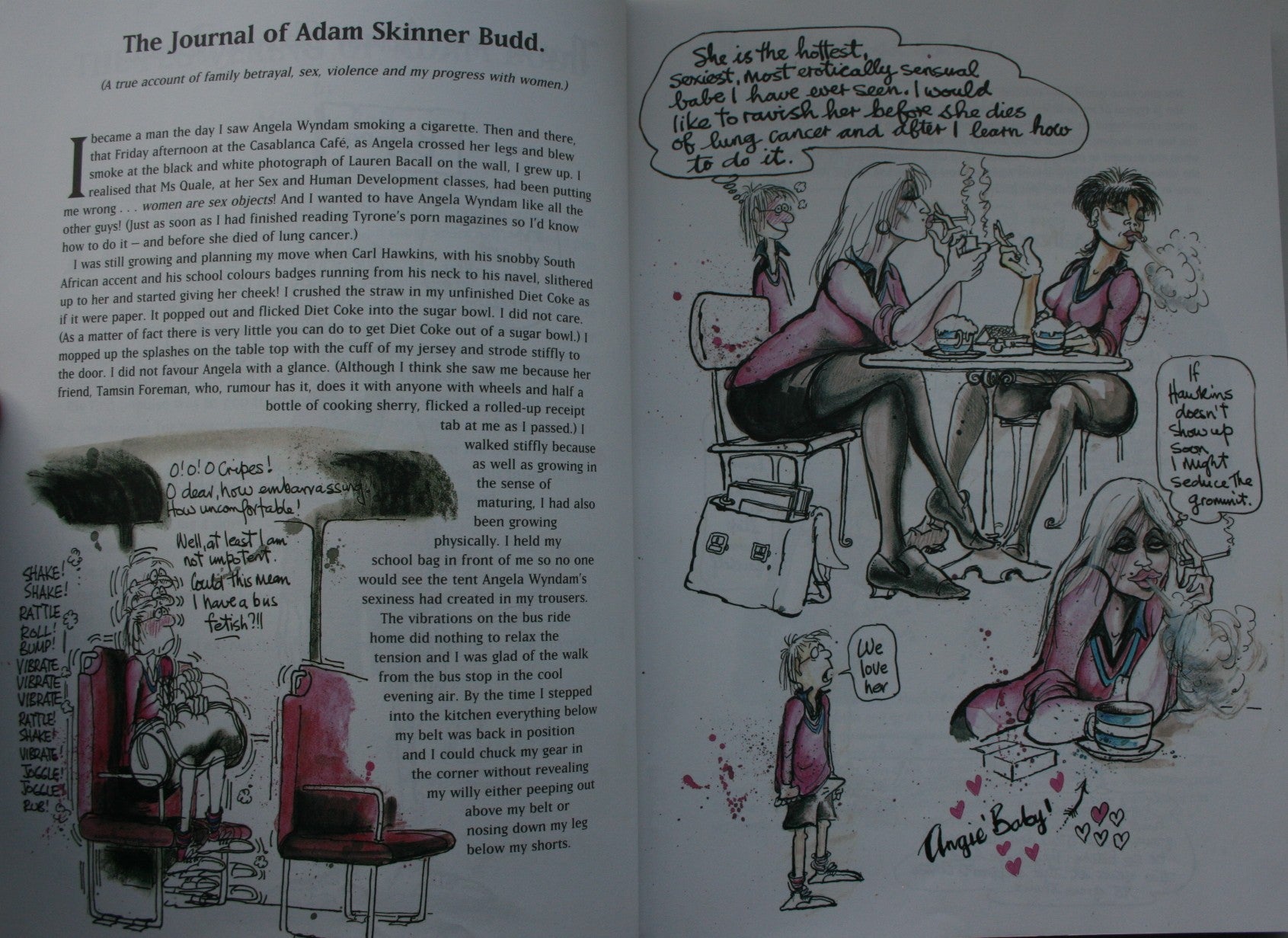 The Ballad of Footrot Flats. The Flowering of Adam Budd. 2 books By Murray Ball