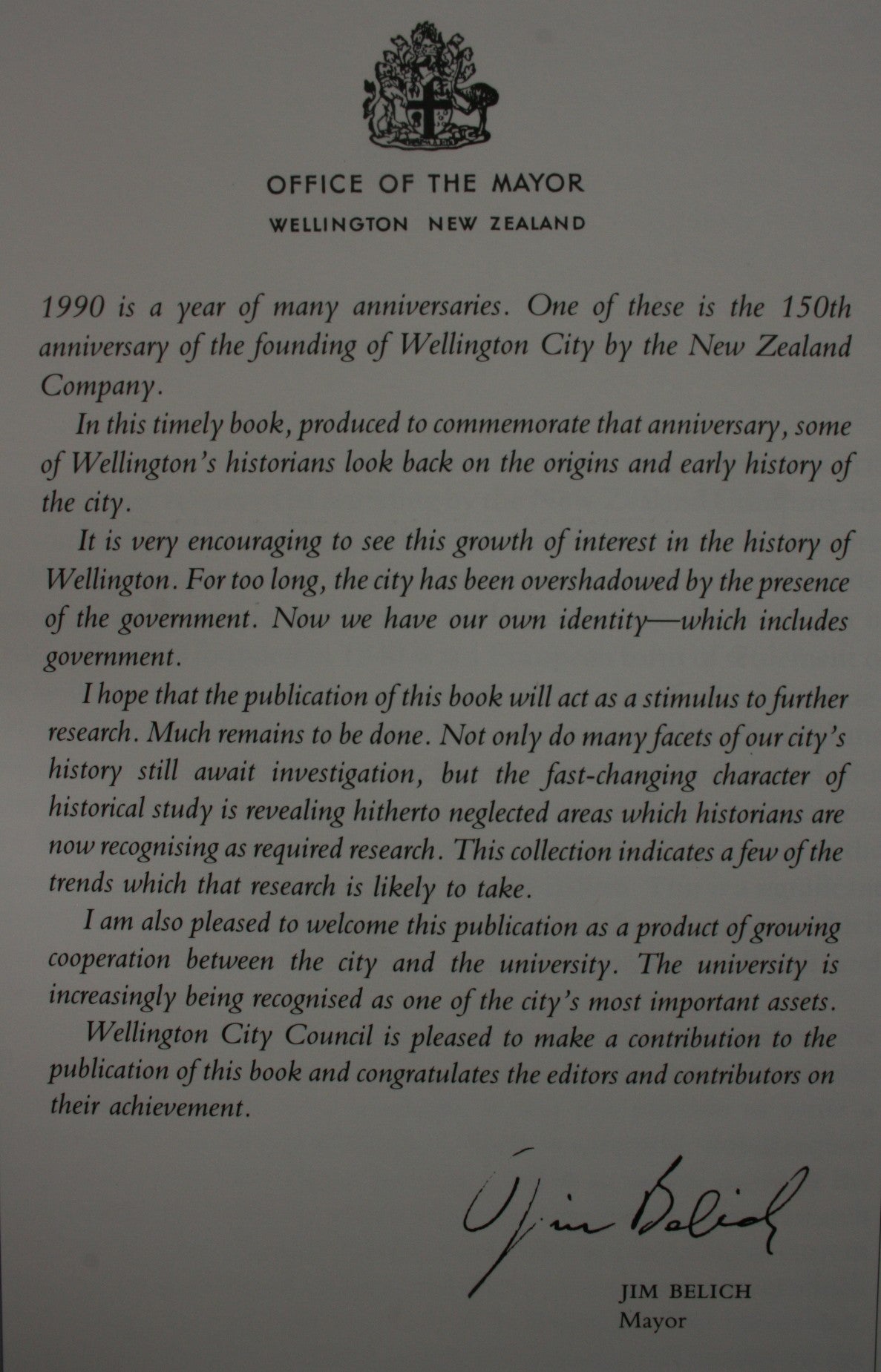 The Making of Wellington ­1800-1914 By David Hamer (Edited by), Roberta Nicholls .