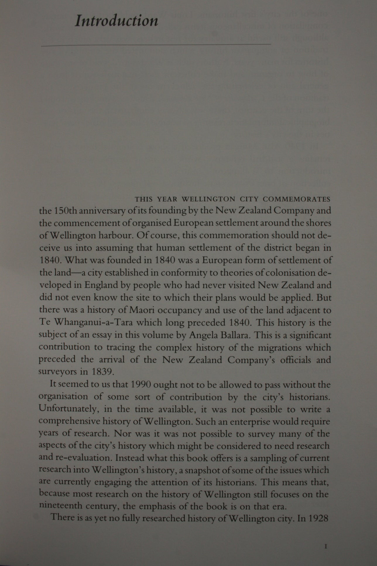 The Making of Wellington ­1800-1914 By David Hamer (Edited by), Roberta Nicholls .
