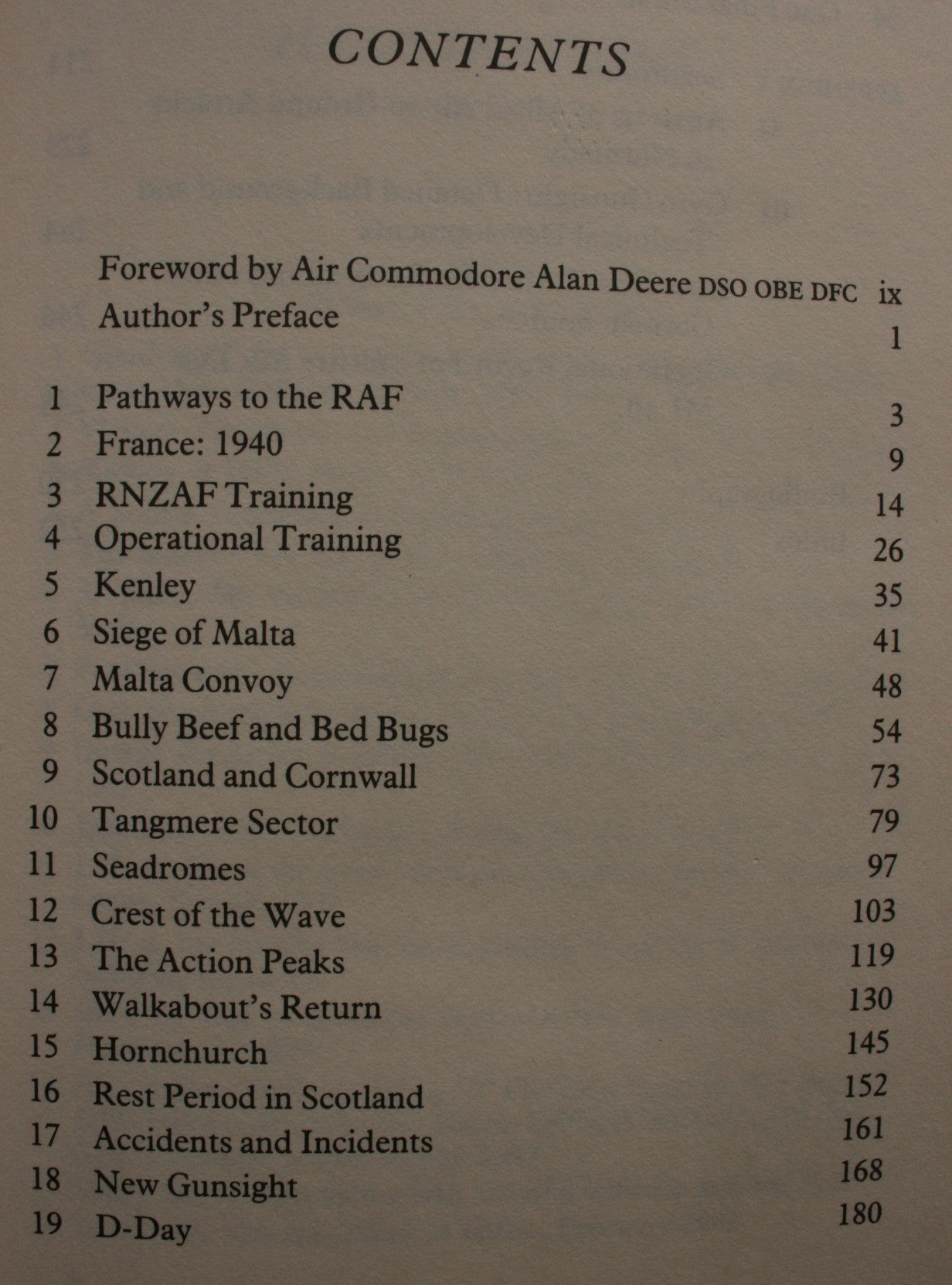 Spitfire Strikes: A New Zealand Fighter Pilot's Story BY Johnnie Houlton. FIRST EDITION.