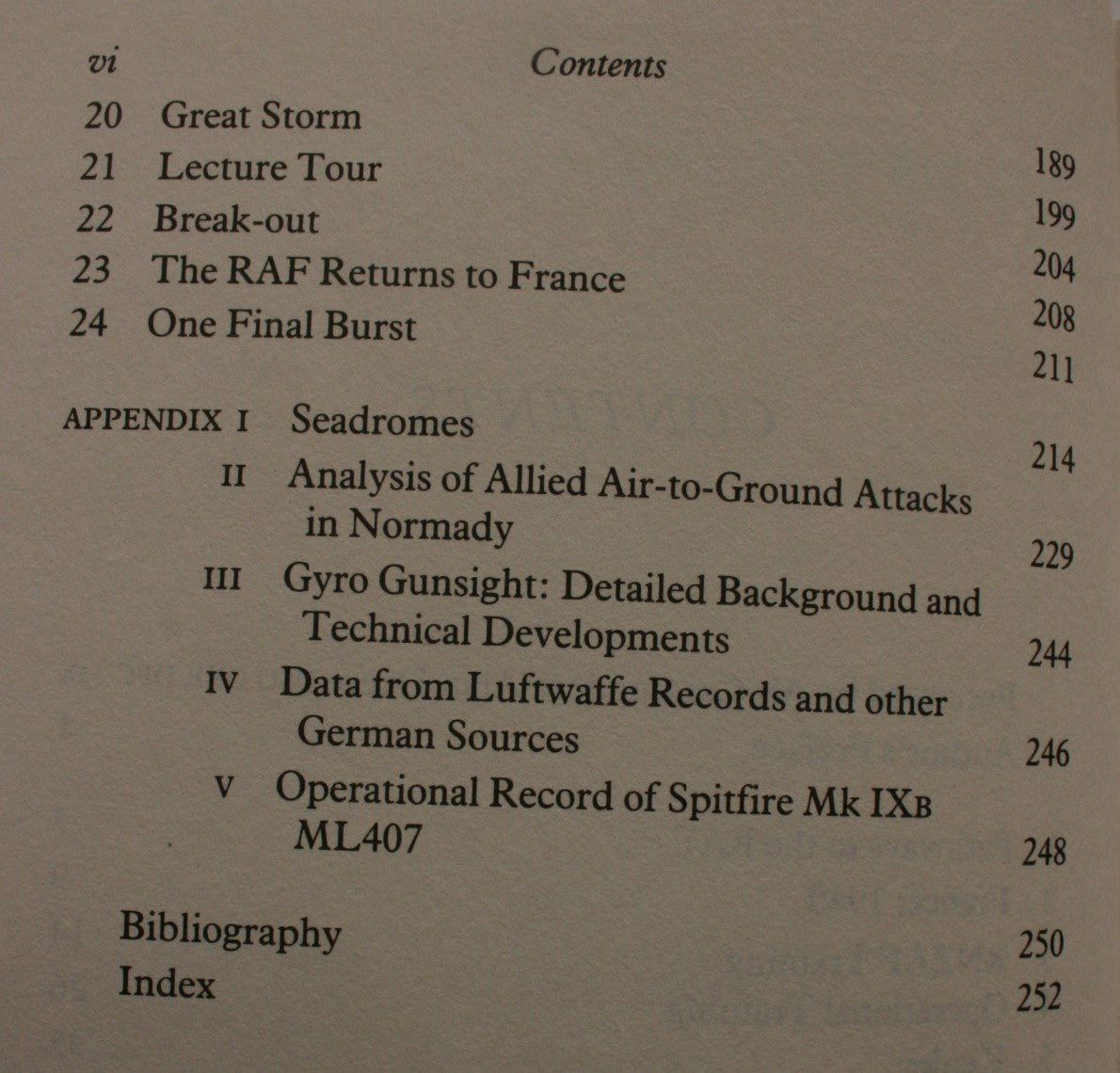 Spitfire Strikes: A New Zealand Fighter Pilot's Story BY Johnnie Houlton. FIRST EDITION.