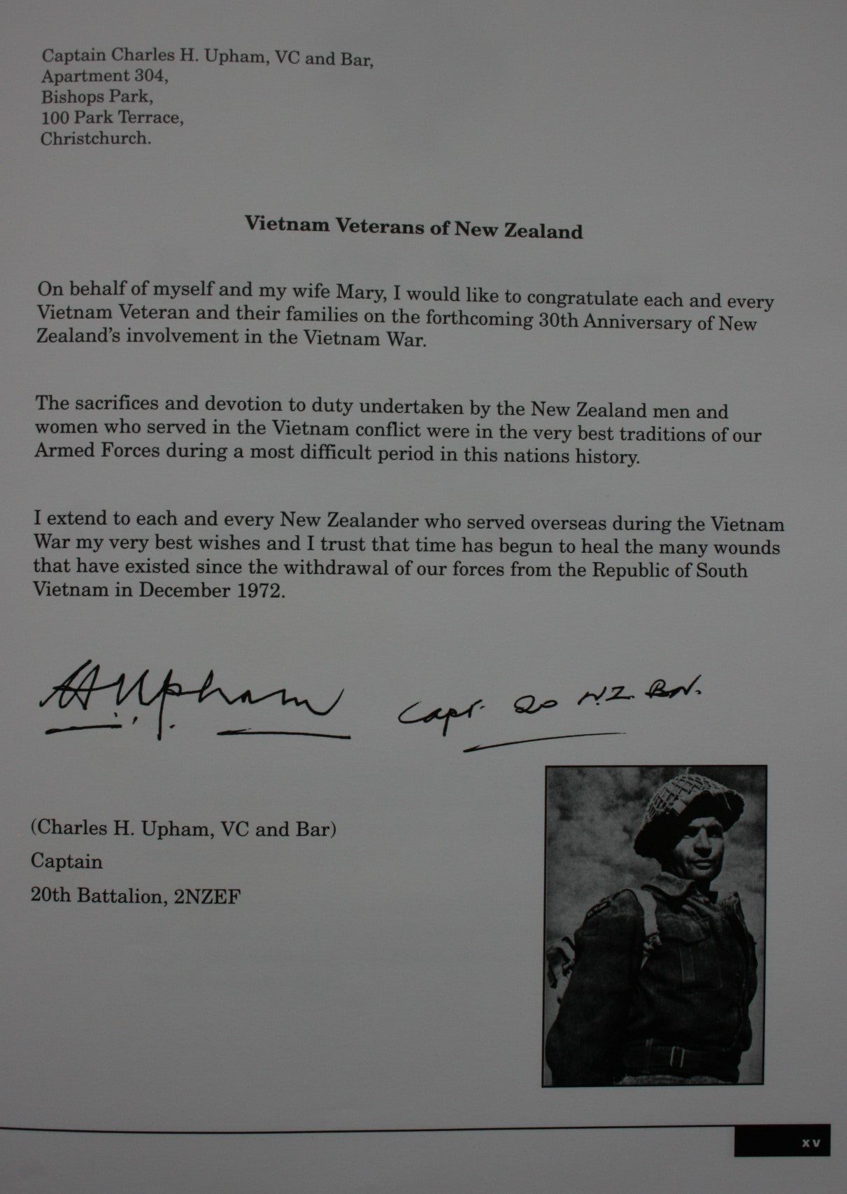 The Vietnam Scrapbook: "The Second Anzac Adventure". SIGNED