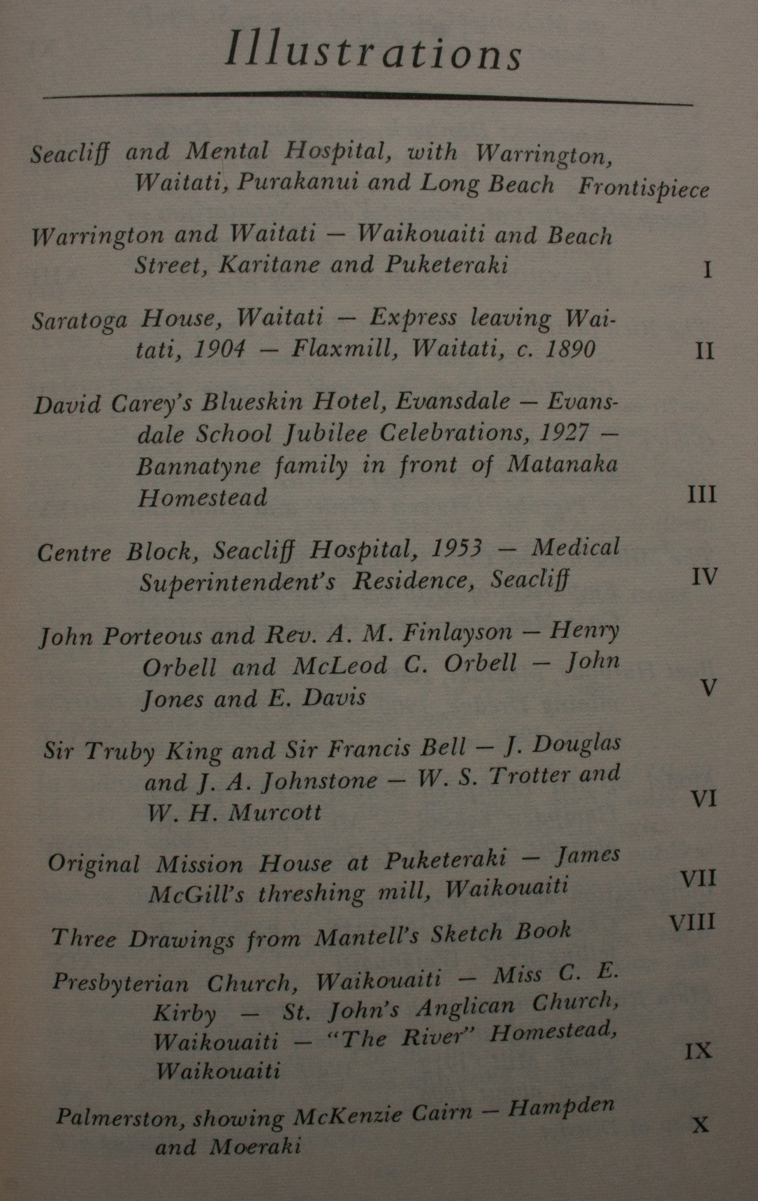 Northern Approaches A history of Waitati, Waikouaiti, Palmerston, Dunback, Moeraki, Hampden and surrounding districts by C W S Moore.  FIRST EDITION