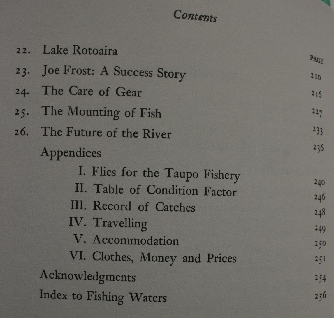 Freshwater Admiral: Fishing the Tongariro River and Lake Taupo. LIMITED EDITION