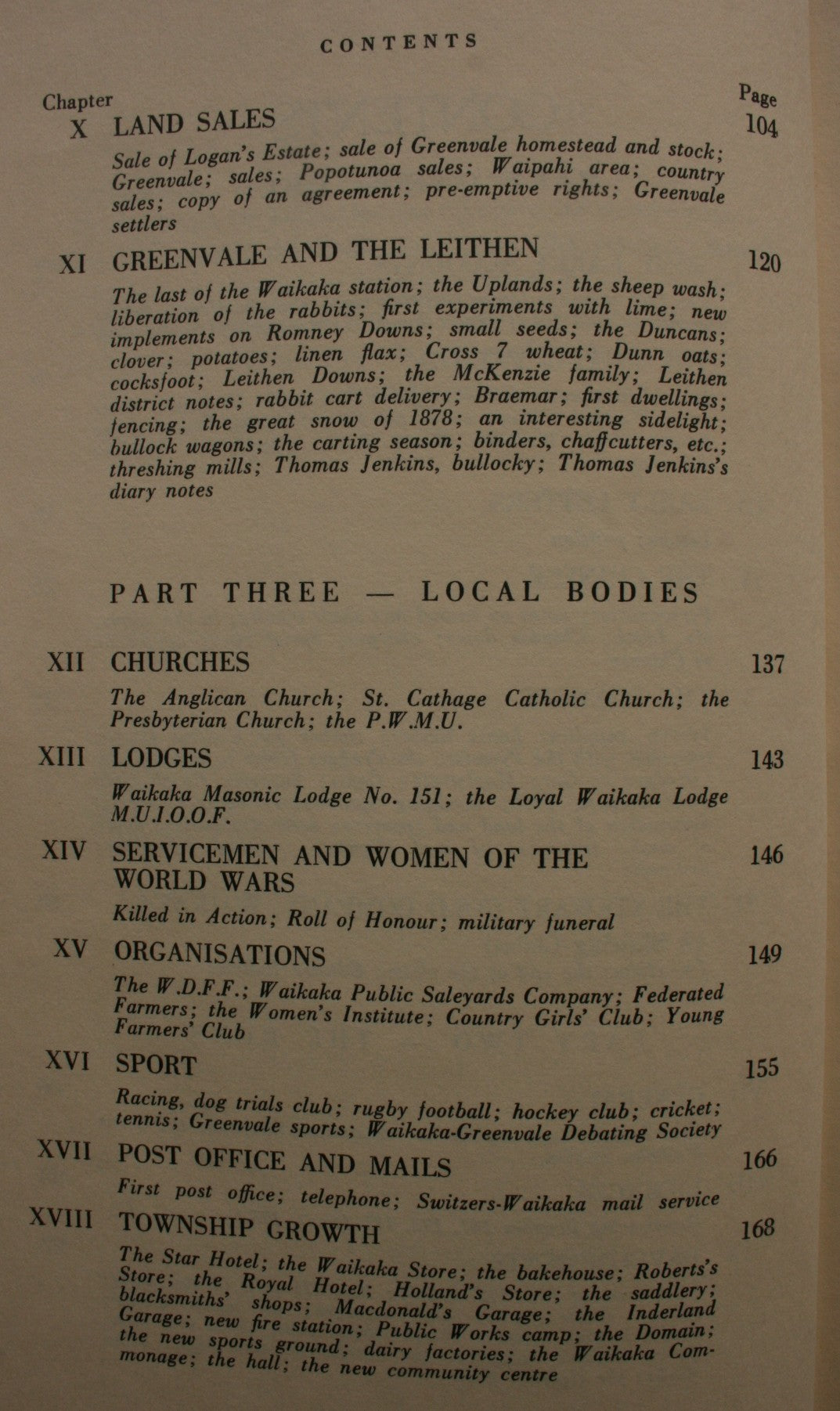 Waikaka Saga. The History of Waikaka, Greenvale, Wendon Valley and the Waikaka Gold Field by Allister Evans.