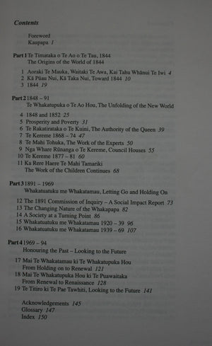 Te Mamae me te Aroha The Pain and the Love. A History of Kai Tahu Whanui in Otago, 1844-1994 By Bill Dacker.