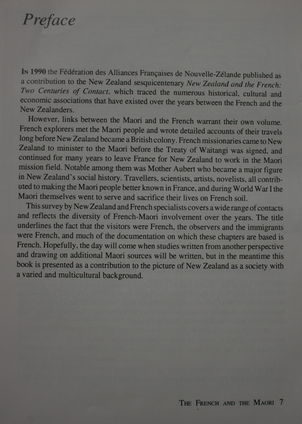 The French and the Maori By John Dunmore (Edited by).