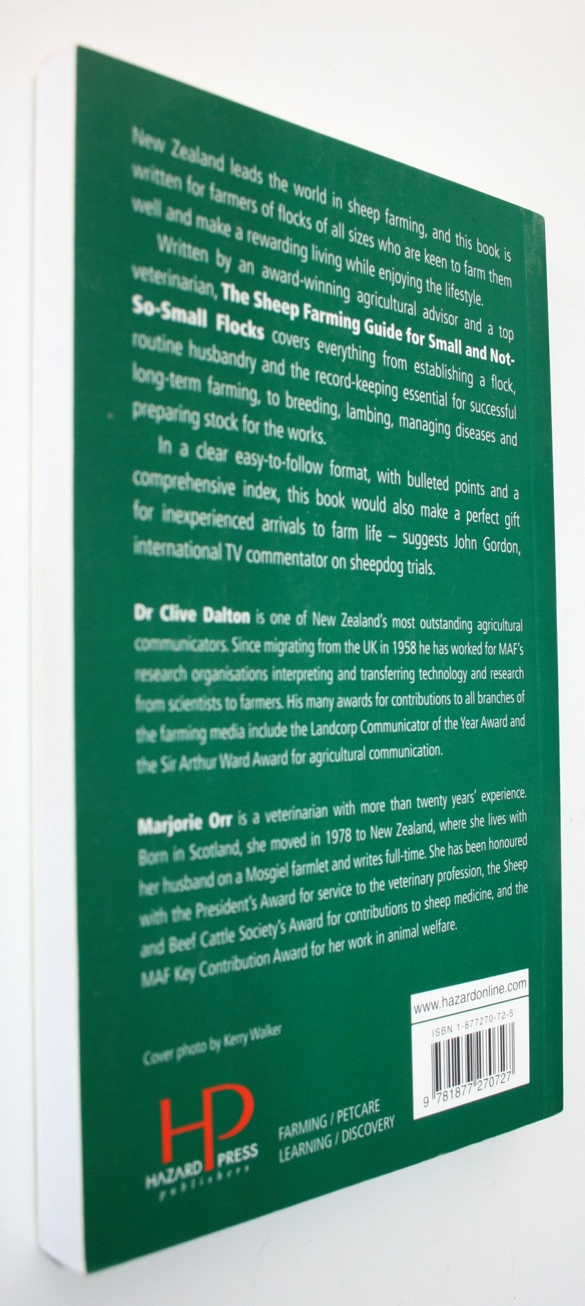 The Sheep Farming Guide For Small and Not-so-small Flocks By Clive Dalton, Marjorie Orr. VERY SCARCE. SIGNED BY AUTHOR: Marjorie Orr