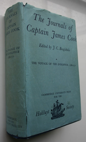 The Journals of Captain James Cook: The Voyage of the Endeavour, 1768-1771; The Voyage of the Resolution and Adventure, 1772-1775; The Voyage of the Resolution and Discovery, 1776-1780 (i & ii) (4 vols)