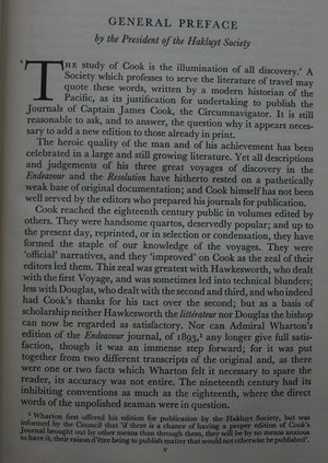 The Journals of Captain James Cook: The Voyage of the Endeavour, 1768-1771; The Voyage of the Resolution and Adventure, 1772-1775; The Voyage of the Resolution and Discovery, 1776-1780 (i & ii) (4 vols)