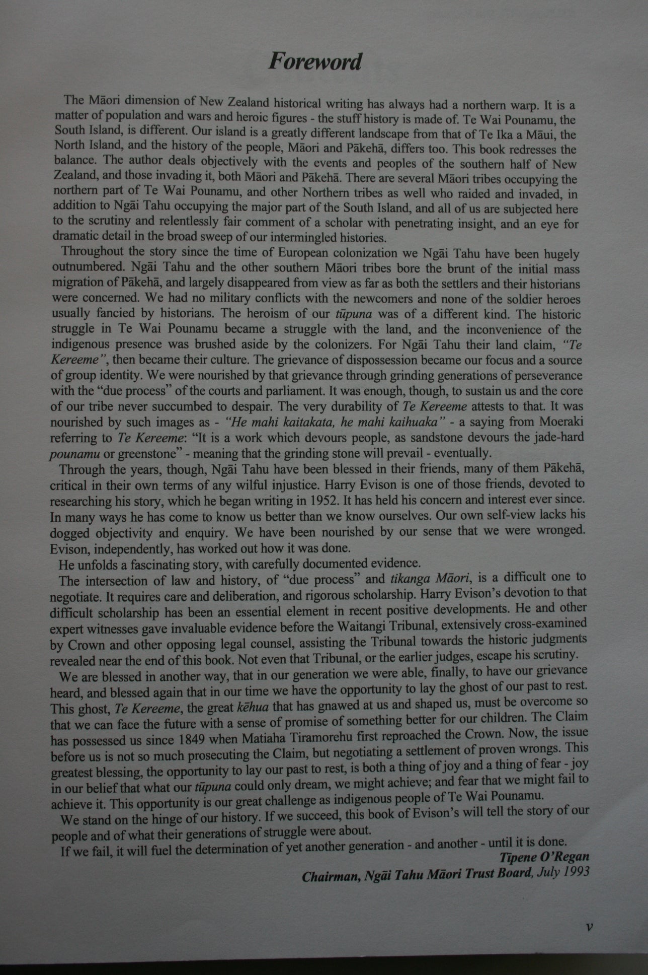 Te Wai Pounamu: The Greenstone Island: A History of the Southern Maori During the European Colonization of New Zealand by Harry C. Evison.
