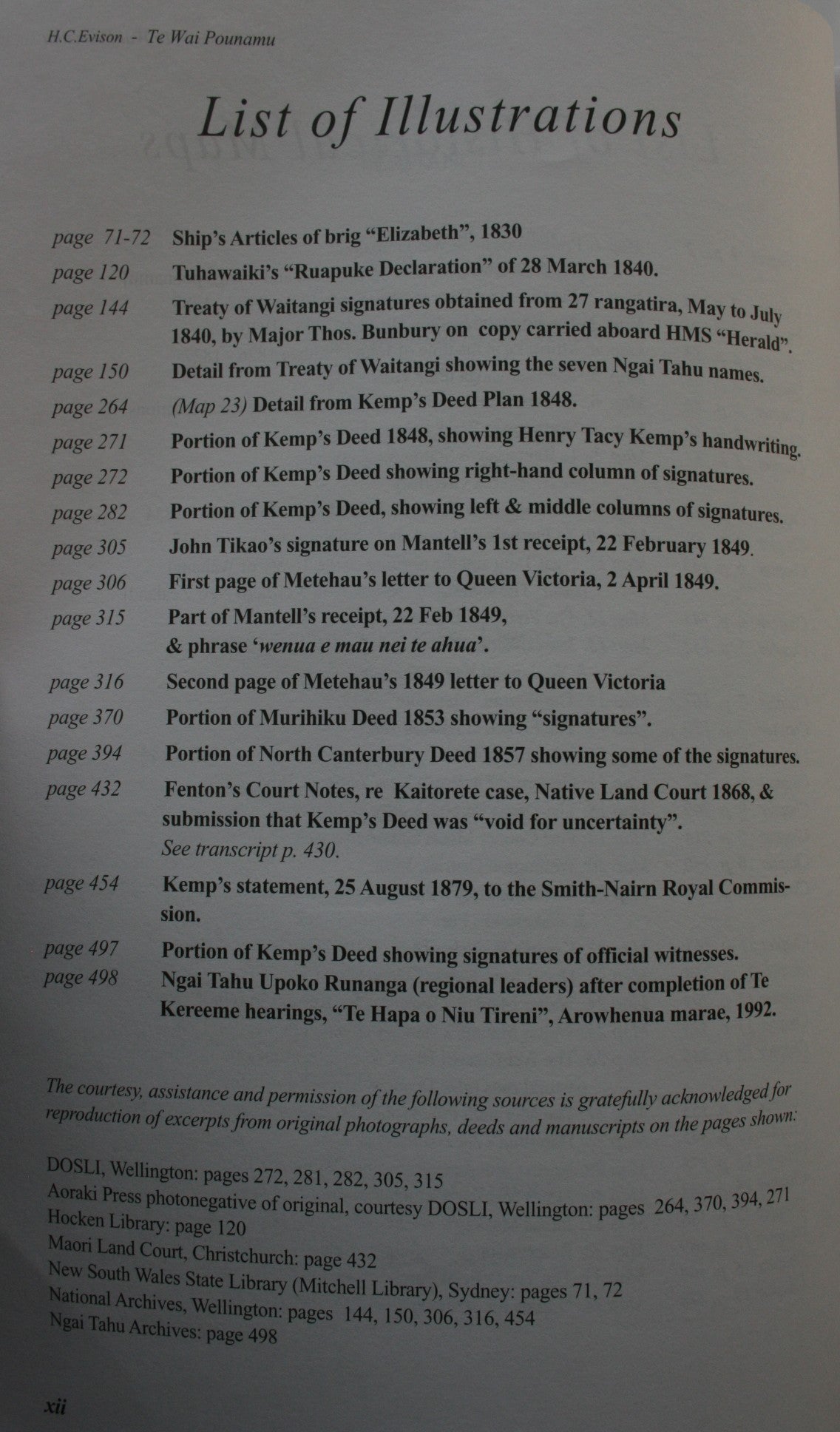 Te Wai Pounamu: The Greenstone Island: A History of the Southern Maori During the European Colonization of New Zealand by Harry C. Evison.