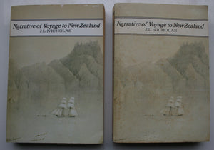 Narrative of a Voyage to New Zealand. By John Liddiard Nicholas. Volume 1 and 2