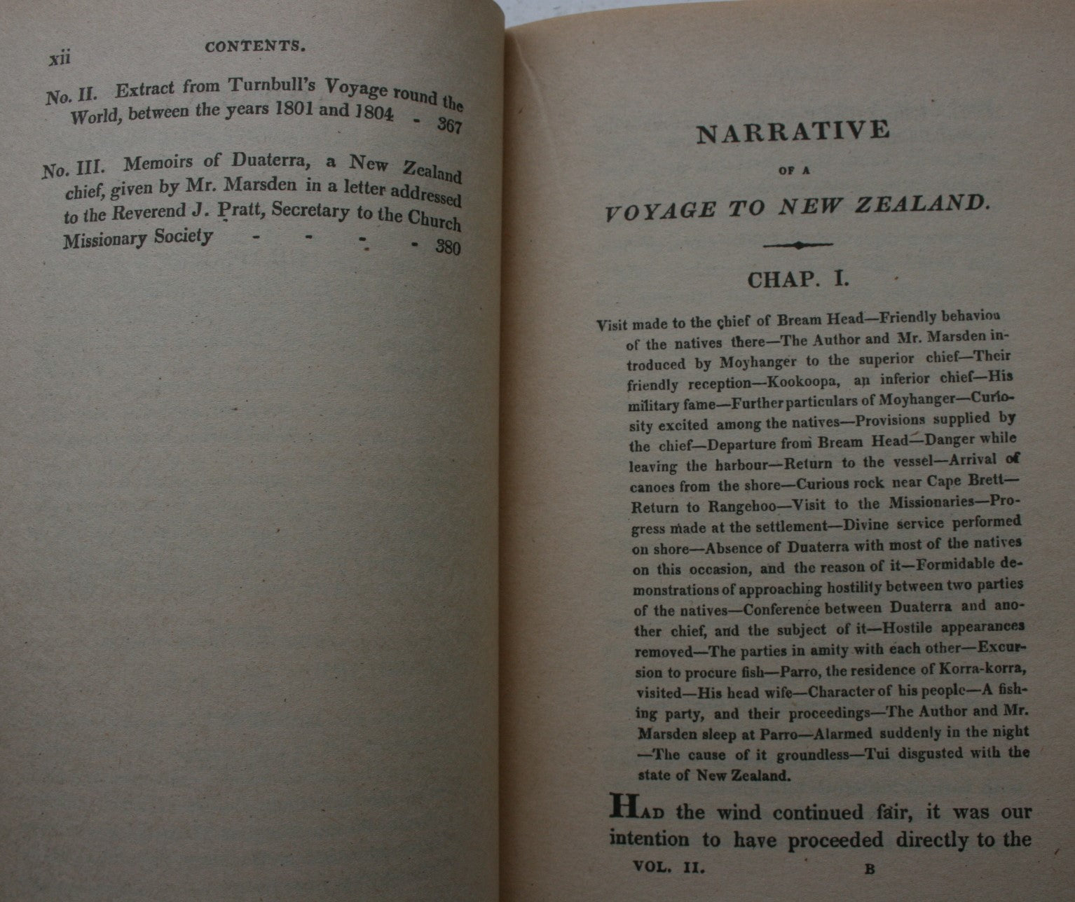 Narrative of a Voyage to New Zealand. By John Liddiard Nicholas. Volume 1 and 2