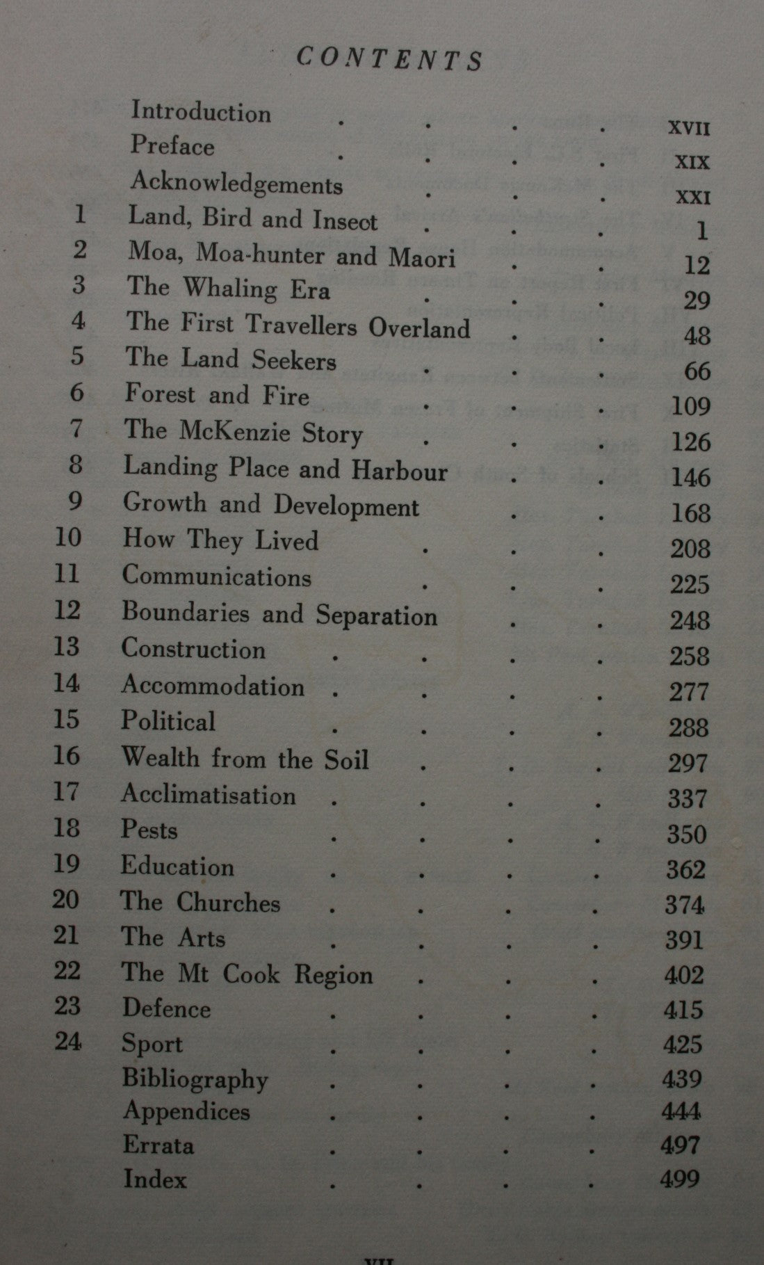 South Canterbury, A Record of Settlement by O. A. Gillespie.