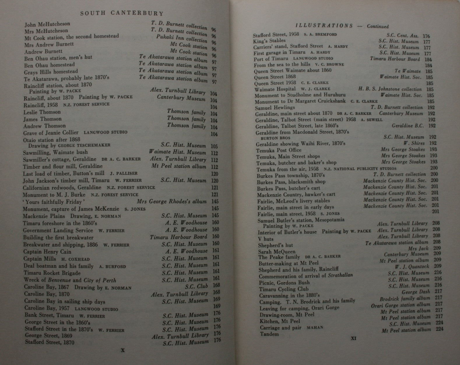 South Canterbury, A Record of Settlement by O. A. Gillespie.