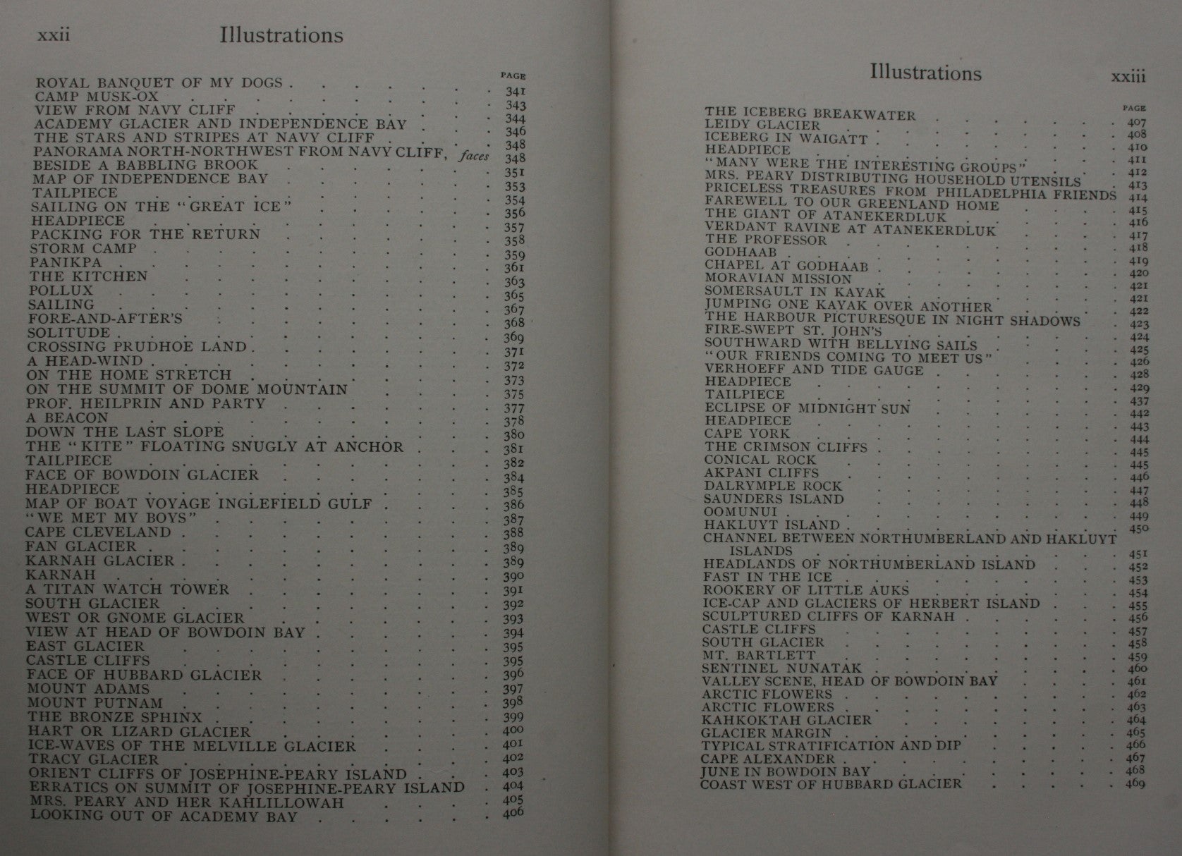 Northward over the 'Great Ice': A Narrative of Life and Work along the Shores and upon the Interior Ice-Cap of Northern Greenland in the Years 1886 and 1891-1897 Vol I. by R E. Peary.