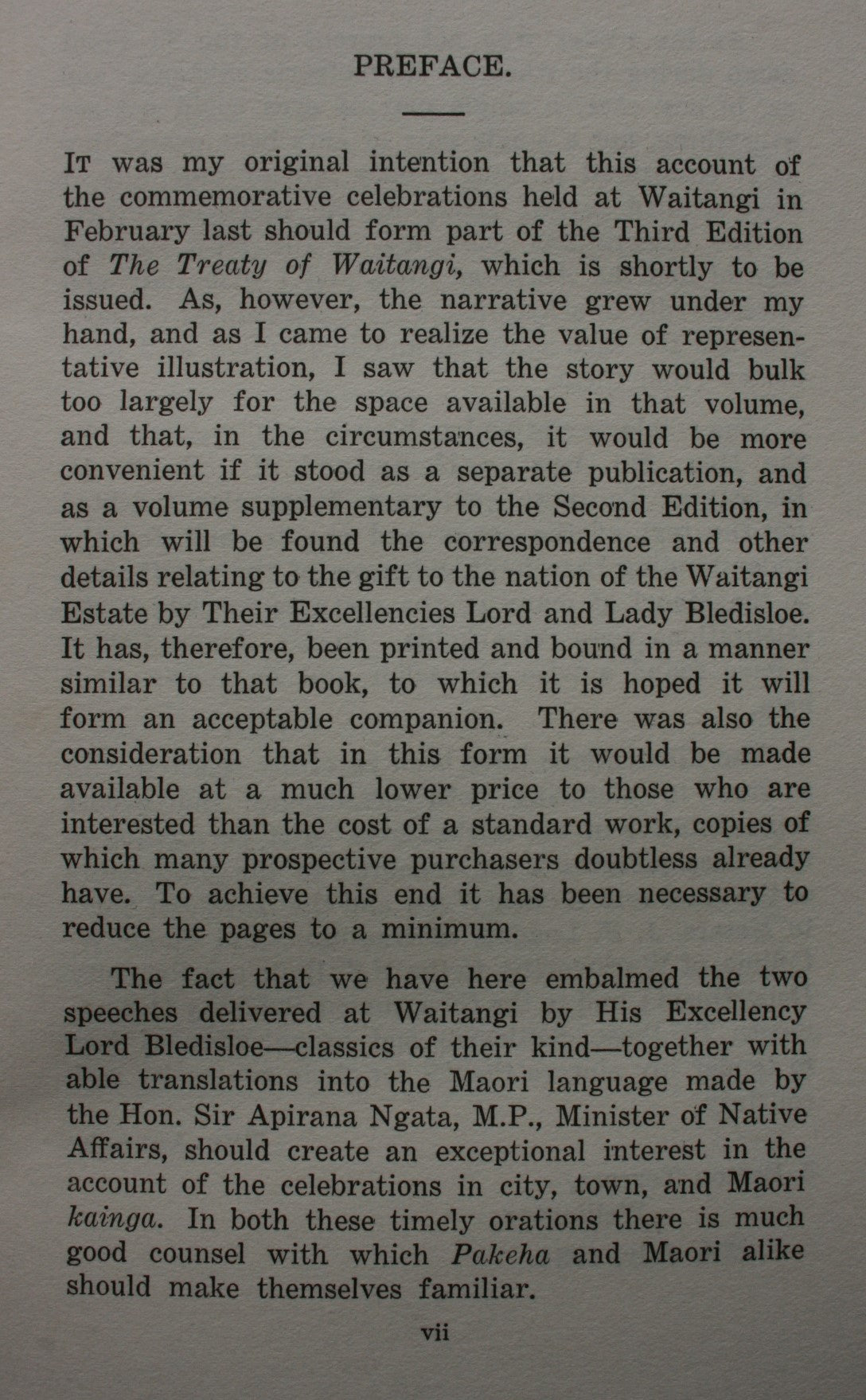 Waitangi Ninety-Four Years After by T. Lindsay Buick. 1934, first edition.