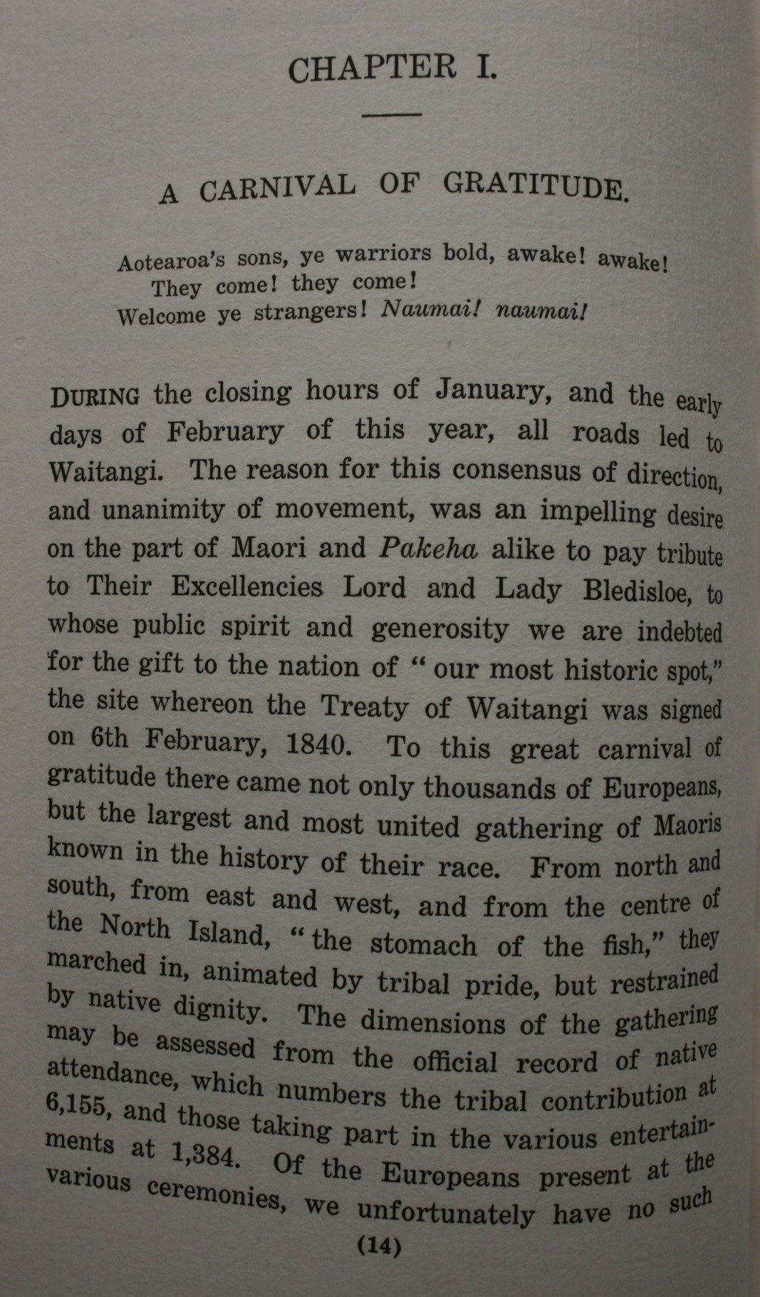 Waitangi Ninety-Four Years After by T. Lindsay Buick. 1934, first edition.