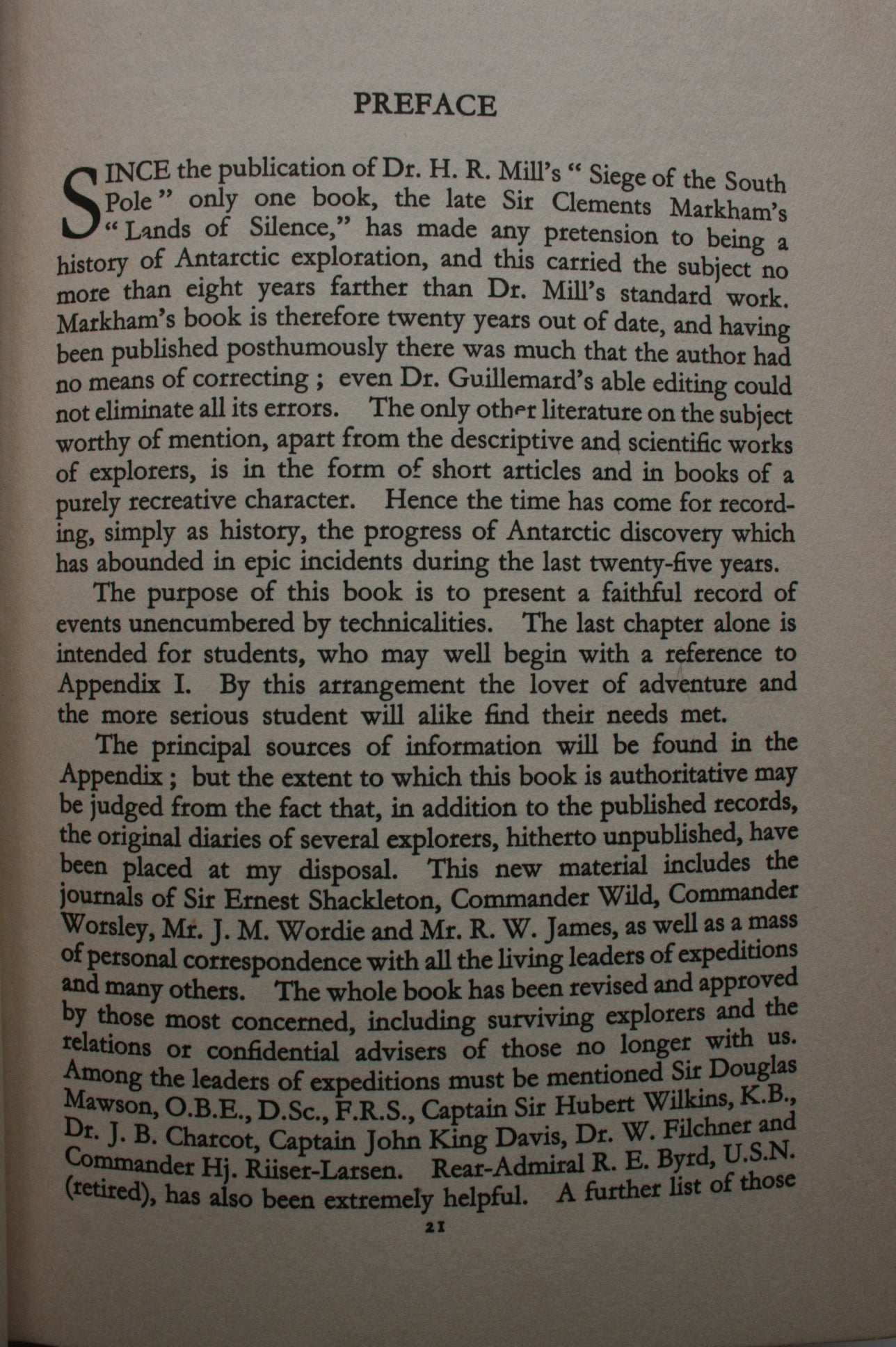 The Conquest of the South Pole by J. Gordon Hayes. 1936. First Keystone Library edition.