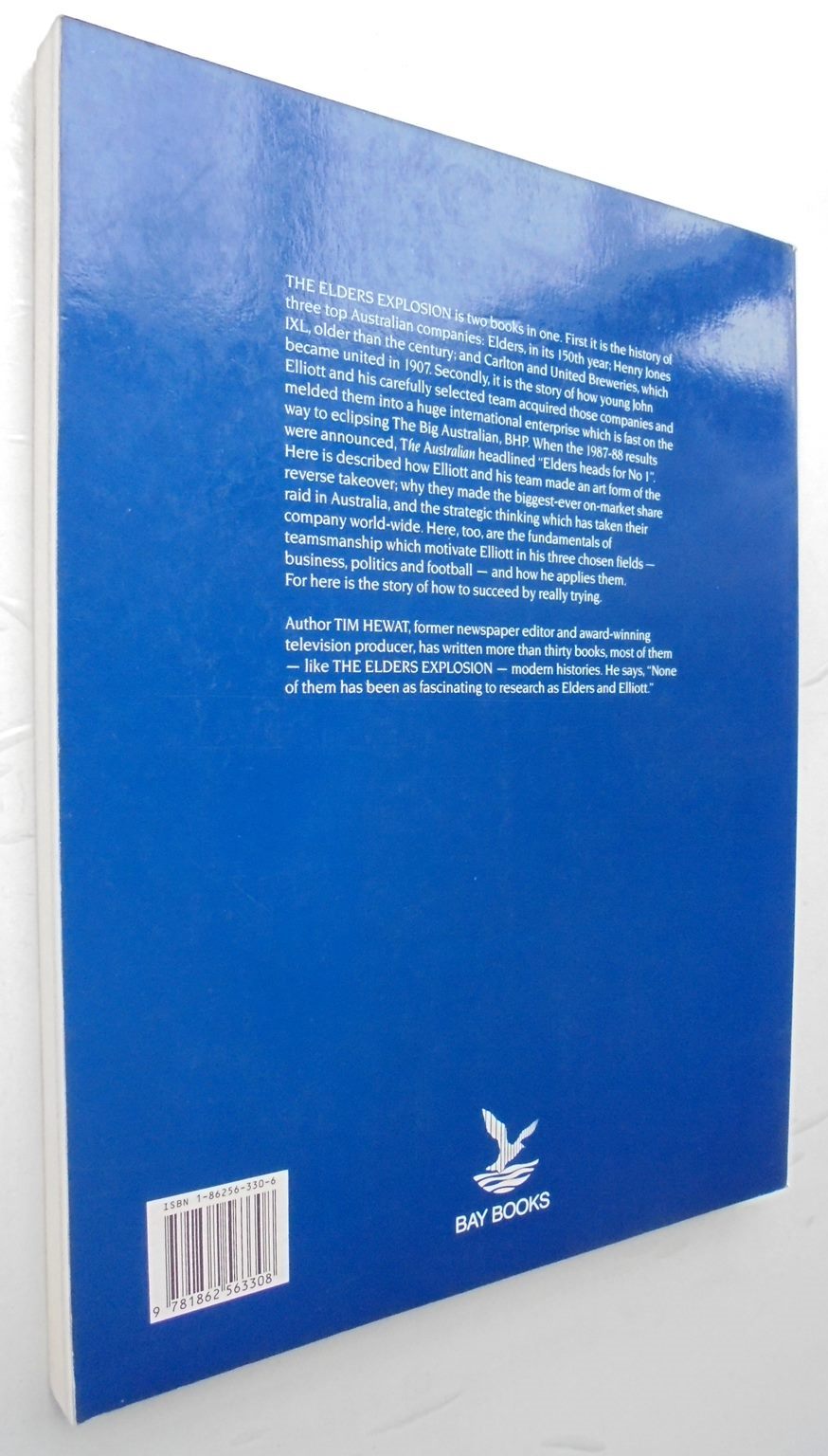 The Elders Explosion: One hundred and fifty years of progress from Elder to Elliott BY Tim Hewat