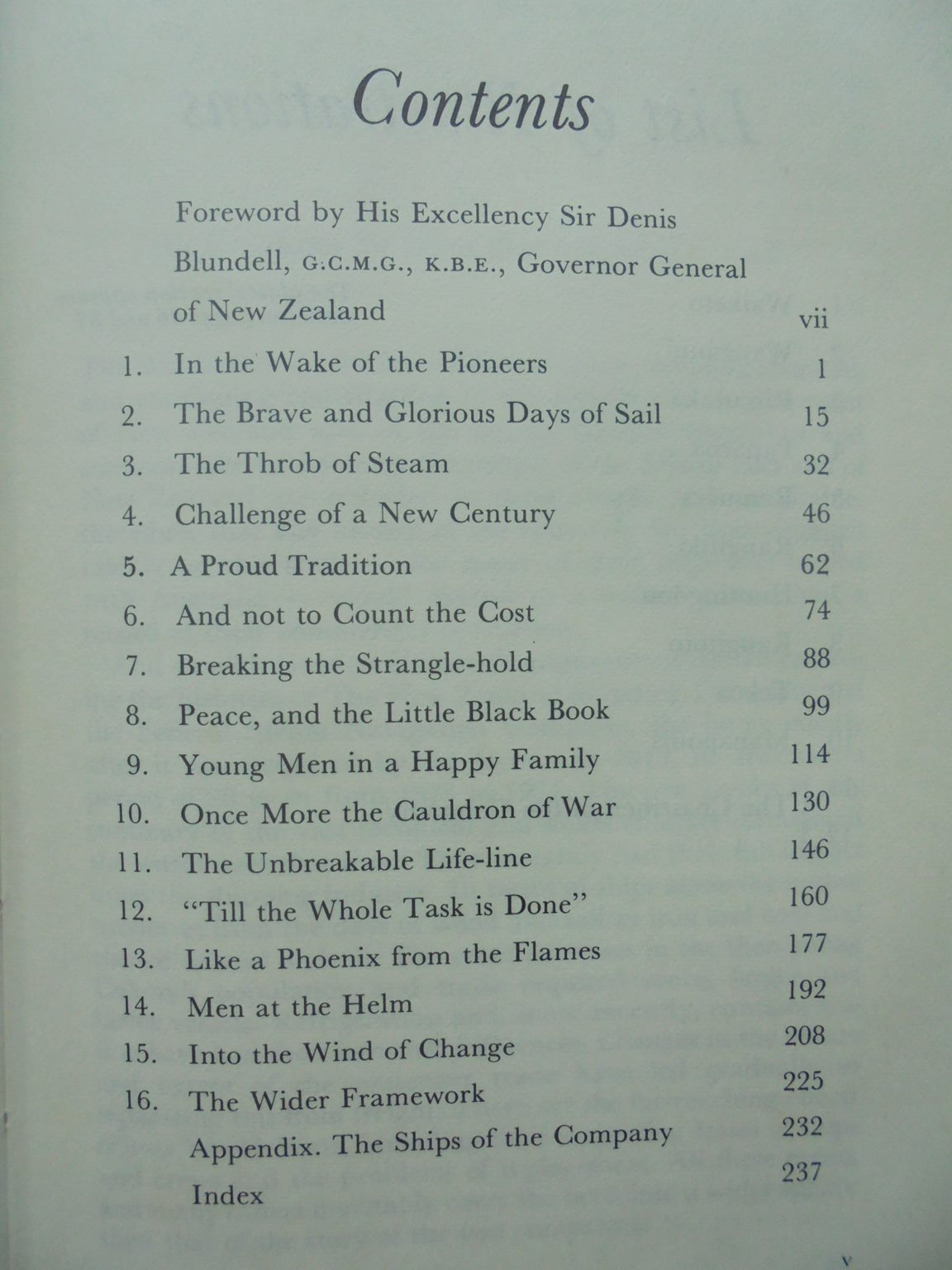 In the Wake of Endeavour: The history of the New Zealand Shipping Company and Federal Steam Navigation Company. By Gordon Holman