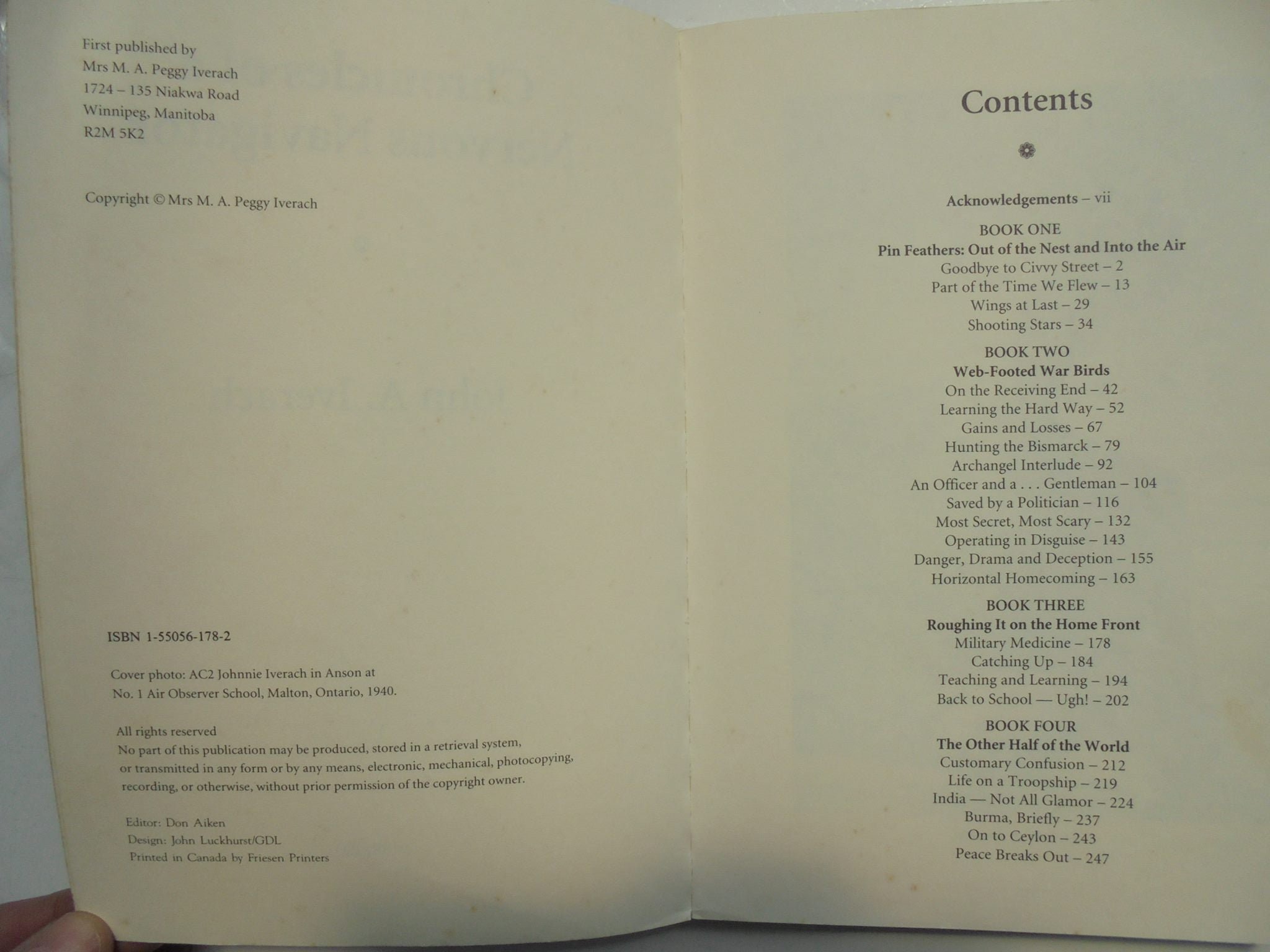 Chronicles of a Nervous Navigator by John A. Iverach.