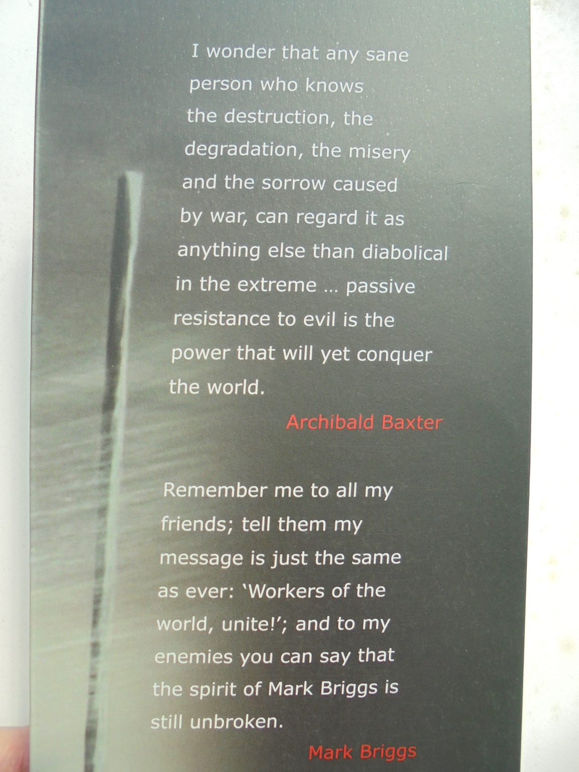 Field Punishment No.1 Archibald Baxter, Mark Briggs and New Zealand's Anti-Militarist Tradition By David Grant, Bob Kerr (Illustrated by)