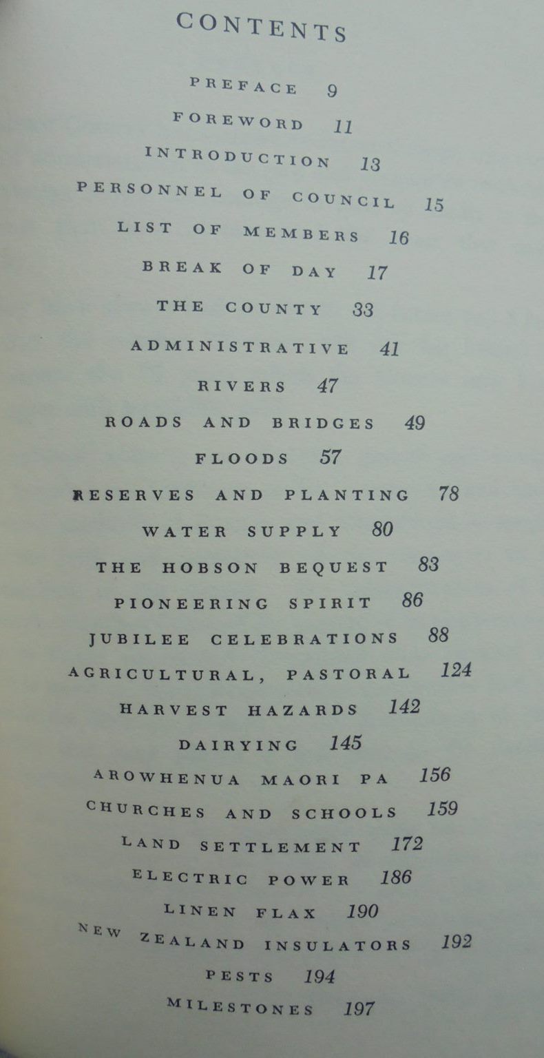 Daybreak In Geraldine County 1877 - 1952. By A. J. Davey
