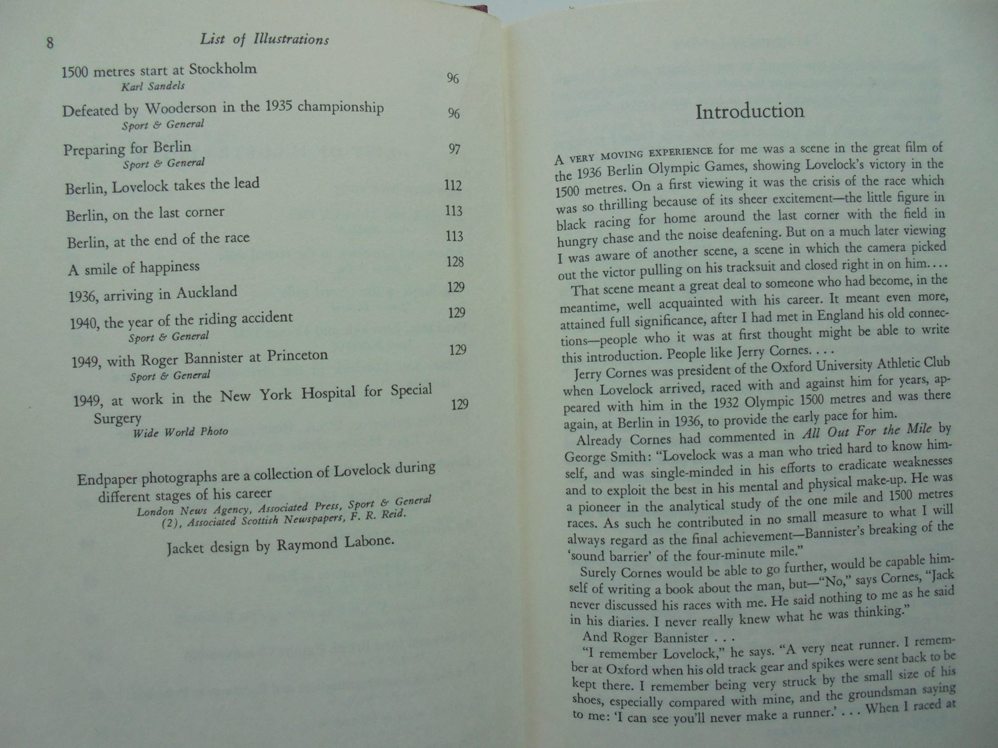 The Legend of Lovelock. By Norman Harris. (1964). First Edition.