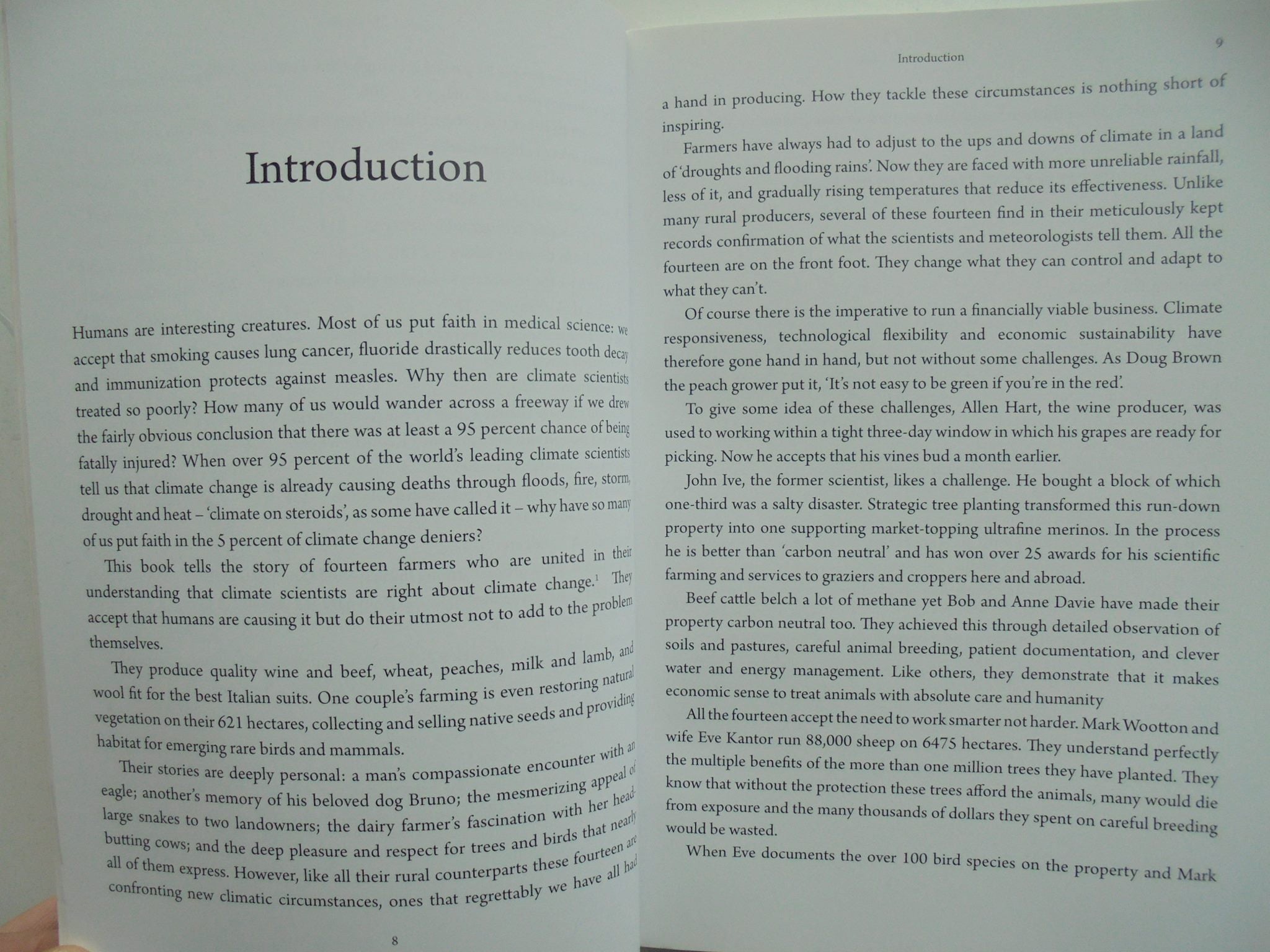 Against the Grain Fourteen Farmers Adapt to Climate Change By Bill Hampel.