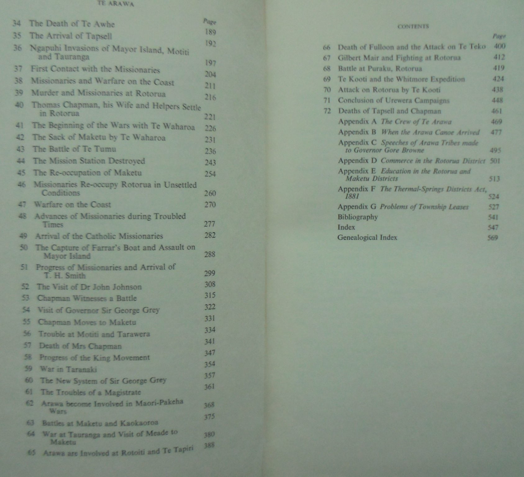 Te Arawa A History of the Arawa People. First Edition. By D. M. Stafford.