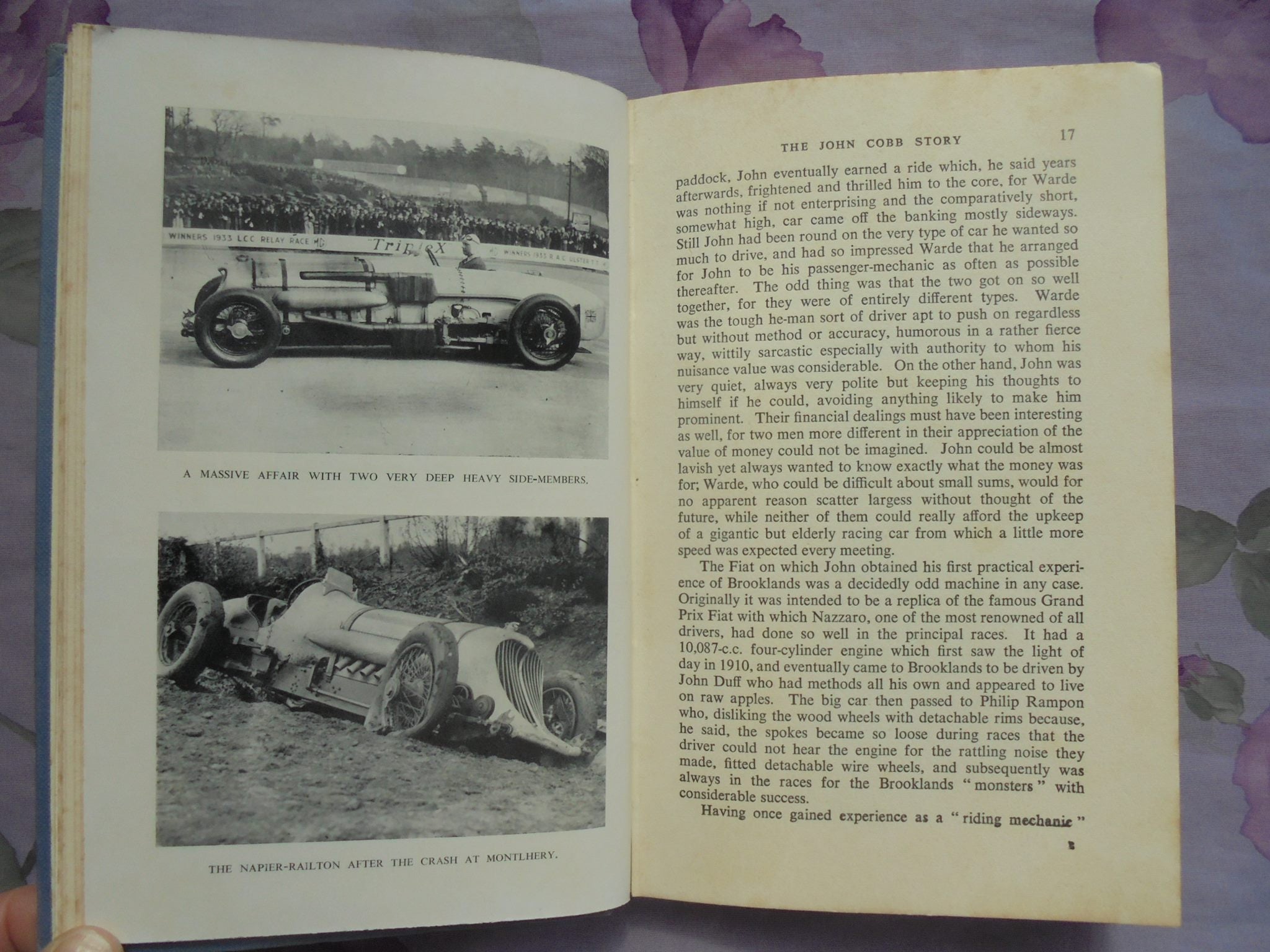 1st edition. 1953. Motor racing. The John Cobb Story by Davis S.C.H.