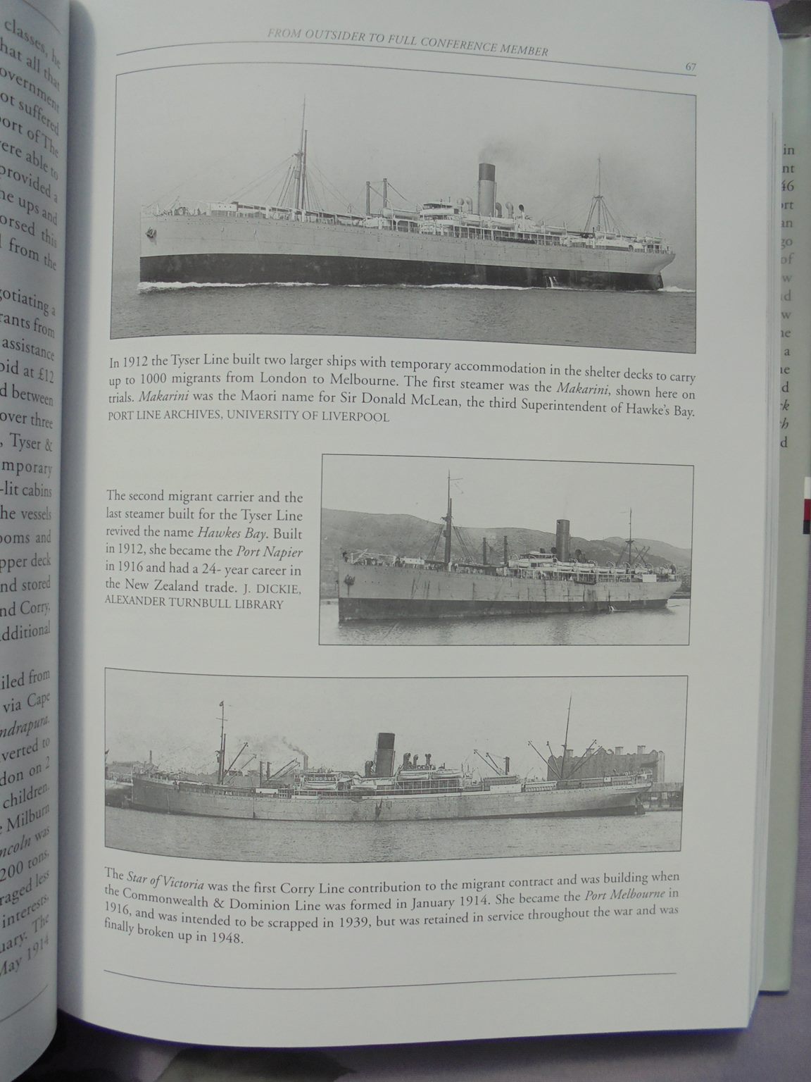 The Tyser Legacy: A History of the Port Line and Its Associated Companies