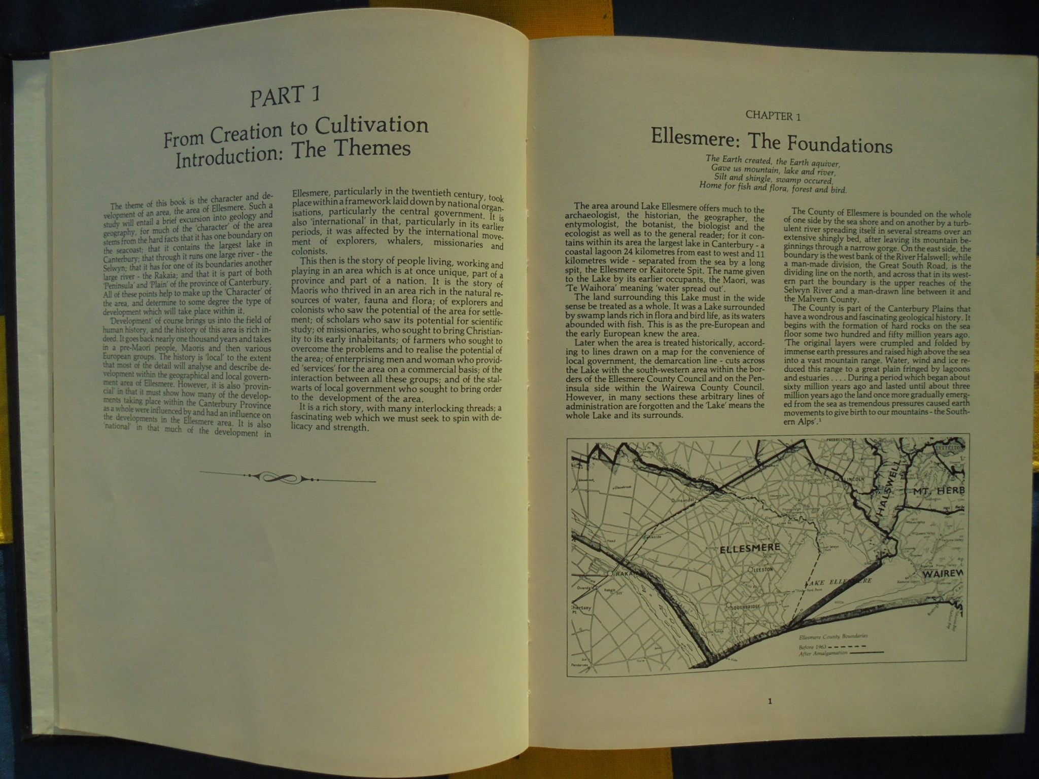 Lake Ellesmere to Te Pirita: The Land and its People by Sarah E. W. Penney. SIGNED