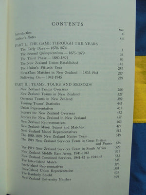 History of New Zealand Rugby Football Volume 1 1870-1945