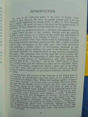 History of New Zealand Rugby Football Volume 1 1870-1945