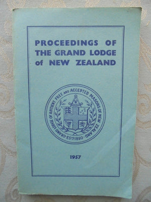 Proceedings Of The Grand Lodge Of New Zealand 1943 - 1965