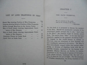 The Mystery of the Moa - by T. Lindsay Buick. [First Edition]