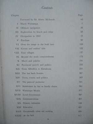 Wairarapa: An Historical Excursion - by A. G. Bagnall. [First Edition]